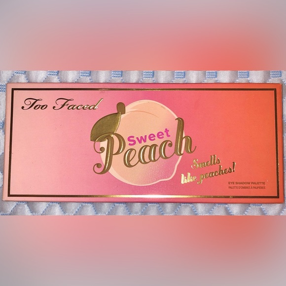 Too Faced Sweet Peach Eye Shadow Palette. Bright, Summer, Floral, Fresh, Colours - Picture 7 of 8